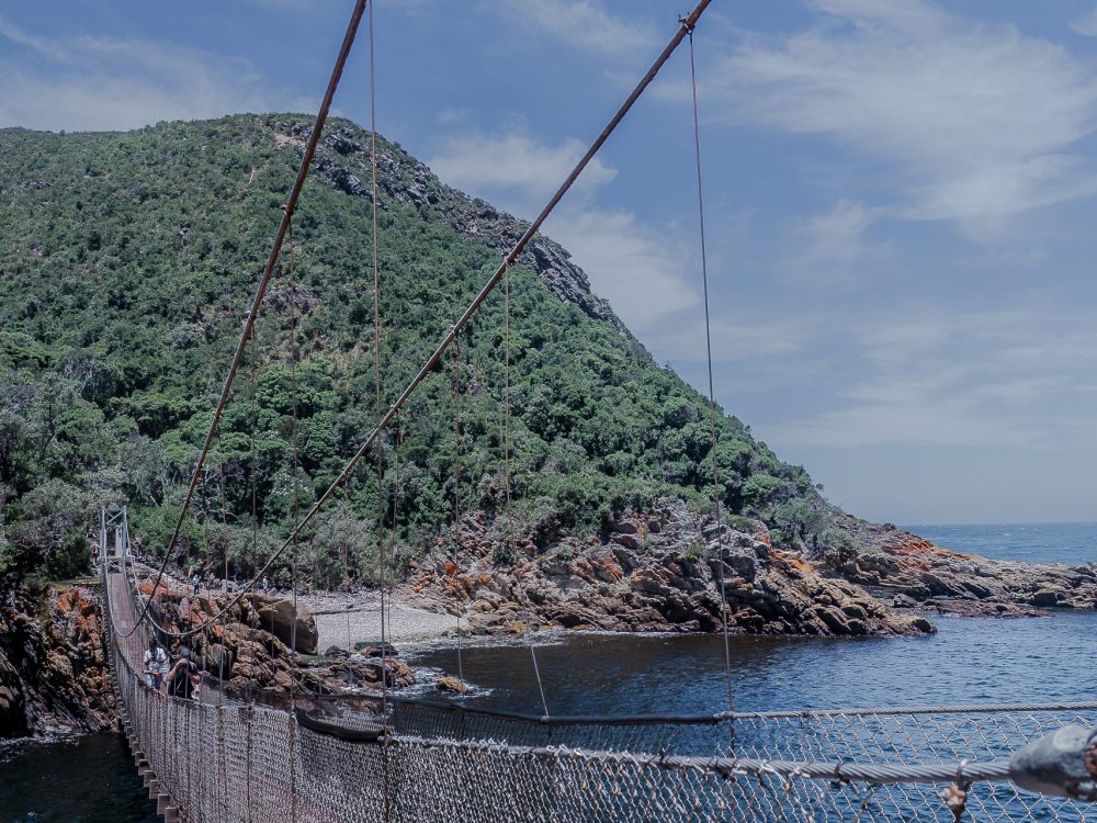 Südafrika Hängebrücke